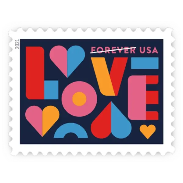 Love 2021 Forever Stamp