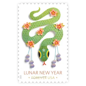 Year of the Snake Forever Stamp 2025