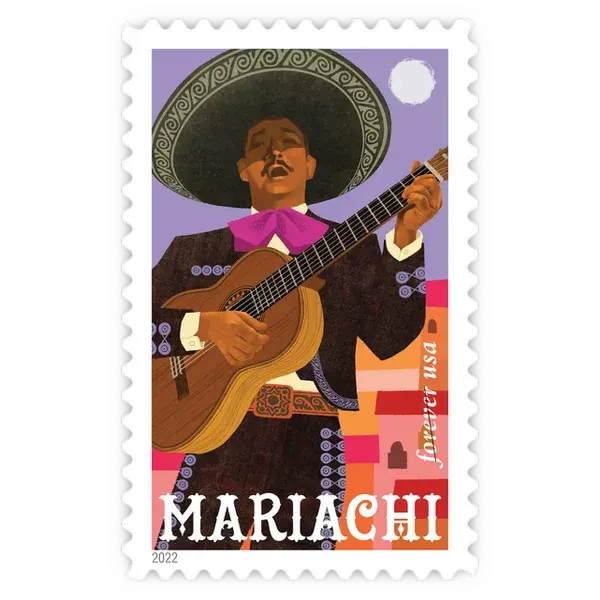 Mariachi Forever Stamp 2022