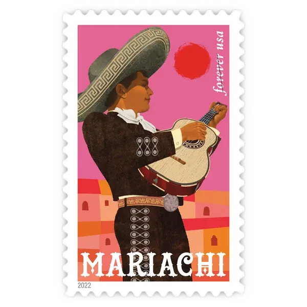 Mariachi Forever Stamp 2022 - Image 3