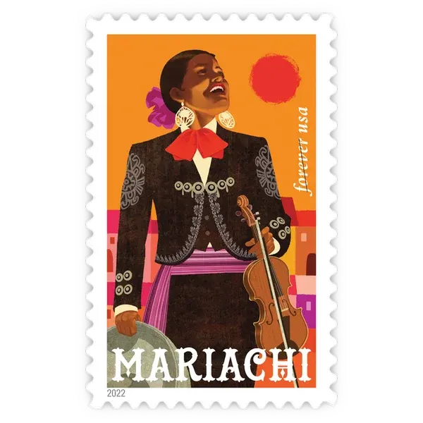 Mariachi Forever Stamp 2022 - Image 4