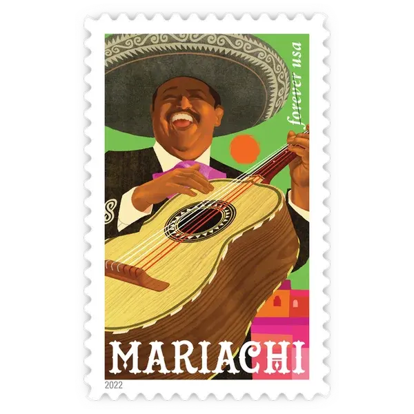 Mariachi Forever Stamp 2022 - Image 5