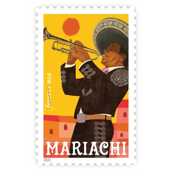 Mariachi Forever Stamp 2022 - Image 6