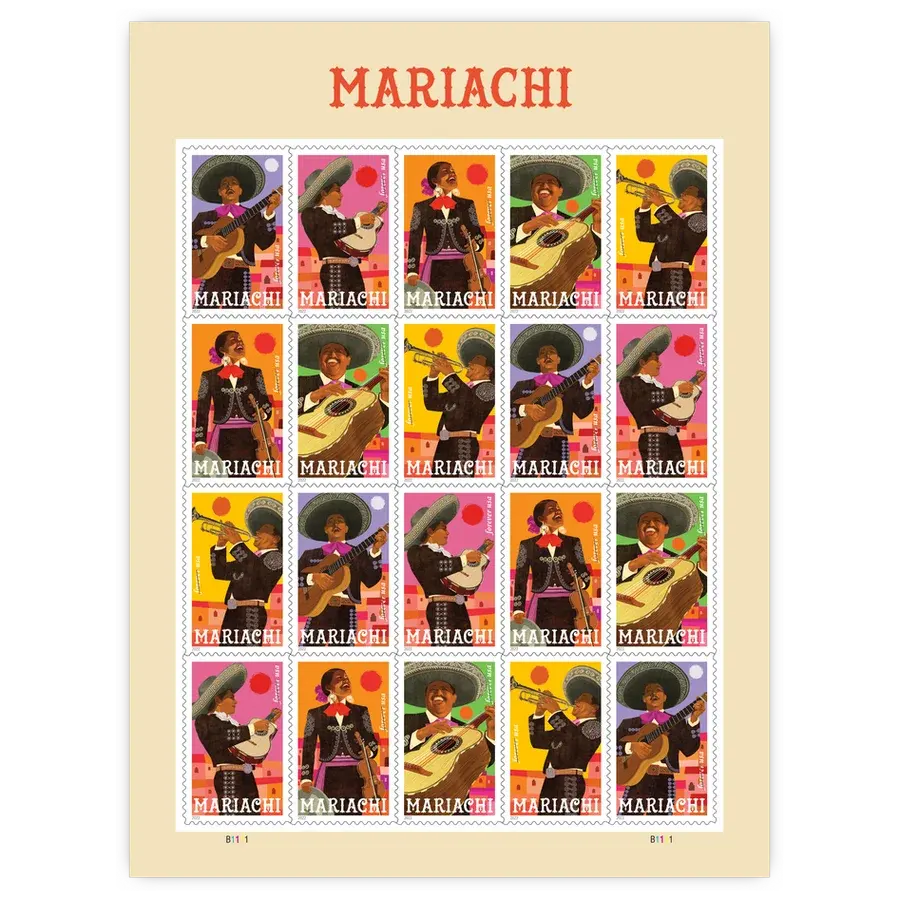 Mariachi Forever Stamp 2022 - Image 2