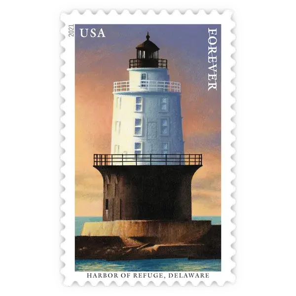 Mid-Atlantic Lighthouses Forever Stamp 2021 - Image 5