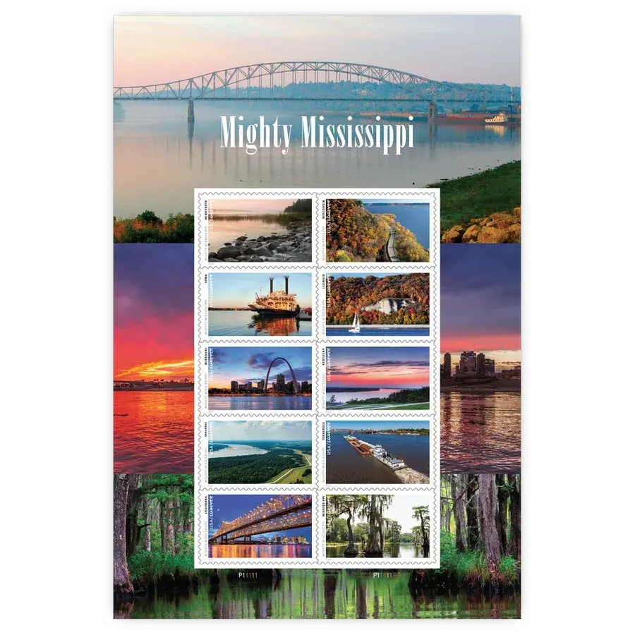 Mighty Mississippi Forever Stamp 2022 - Image 2