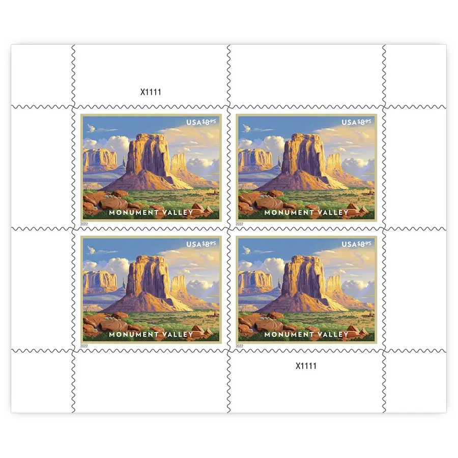 Priority Mail: Monument Valley Forever Stamp 2022 - Image 2