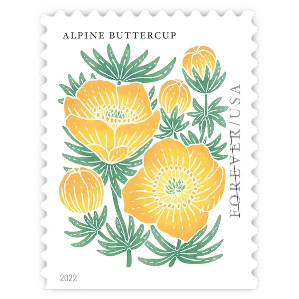 Mountain Flora Forever Stamp 2022 - Image 4