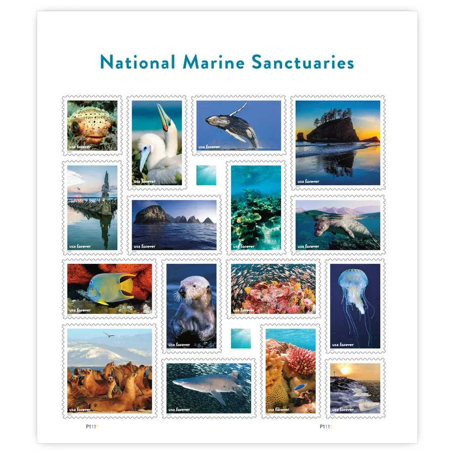 National Marine Sanctuaries Forever Stamp 2022 - Image 3