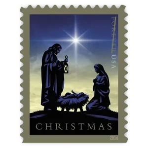 Nativity Forever Stamp 2016