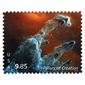Priority Mail: Pillars of Creation Forever Stamp 2024