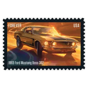 Pony Cars Forever Stamp 2022
