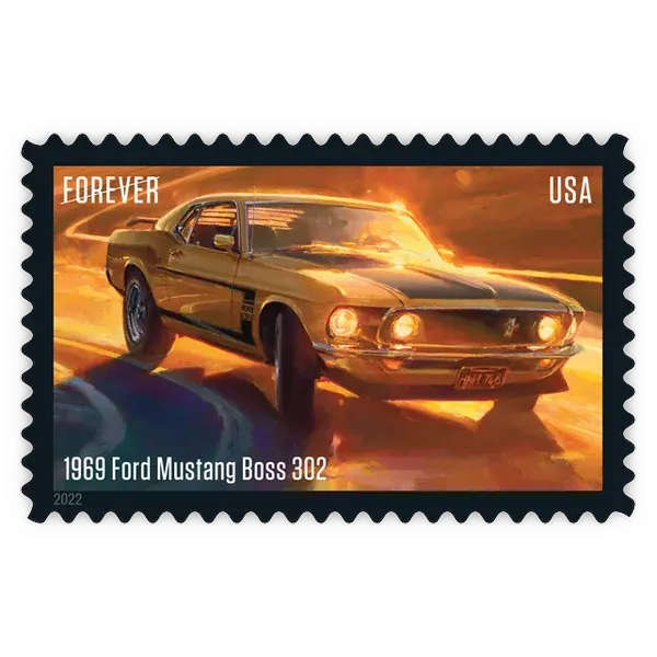 Pony Cars Forever Stamp 2022