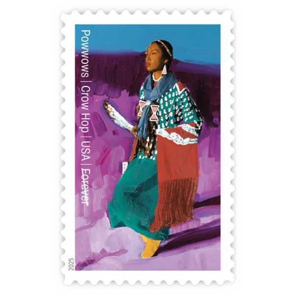Powwows: Celebrating Native American Culture Forever Stamp 2025