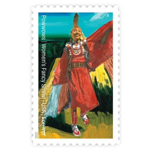 Powwows: Celebrating Native American Culture Forever Stamp 2025 - Image 4