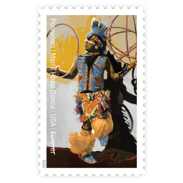 Powwows: Celebrating Native American Culture Forever Stamp 2025 - Image 3