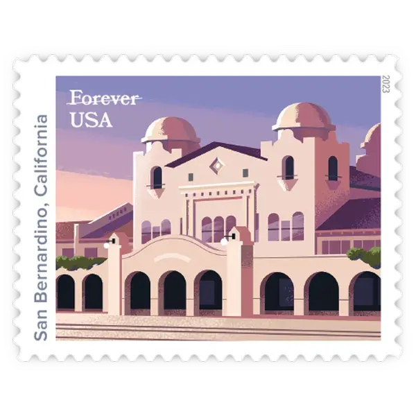 Railroad Stations Forever Stamp 2023 - Image 5