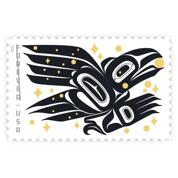 Raven Story Forever Stamp 2021