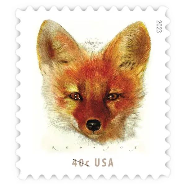 Red Fox Forever Stamp 2023