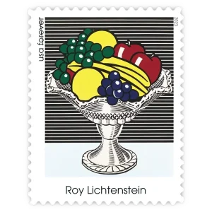 Roy Lichtenstein Forever Stamp 2023