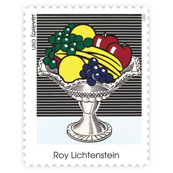 Roy Lichtenstein Forever Stamp 2023