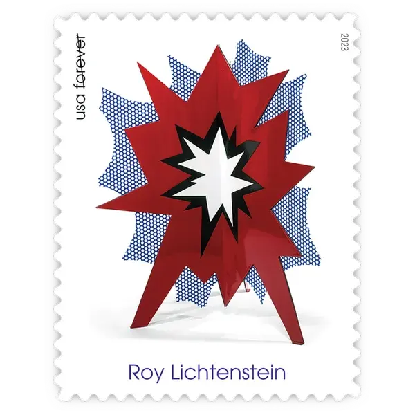 Roy Lichtenstein Forever Stamp 2023 - Image 3