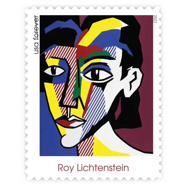Roy Lichtenstein Forever Stamp 2023 - Image 4