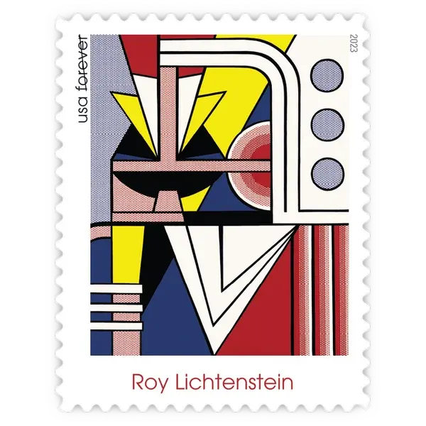 Roy Lichtenstein Forever Stamp 2023 - Image 5