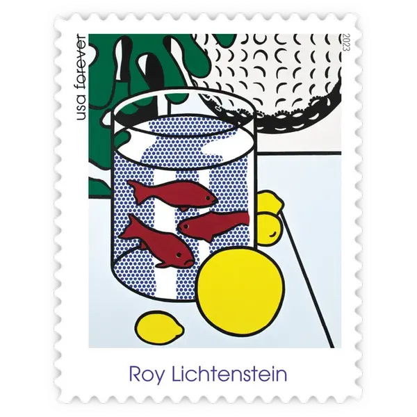 Roy Lichtenstein Forever Stamp 2023 - Image 6