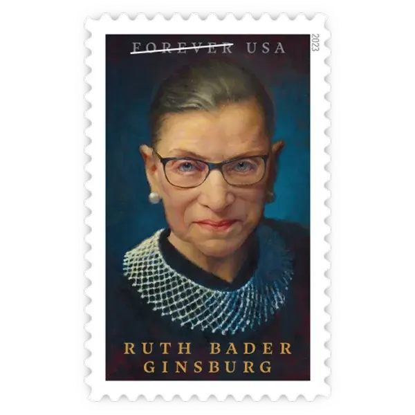 Ruth Bader Ginsburg Forever Stamp 2023