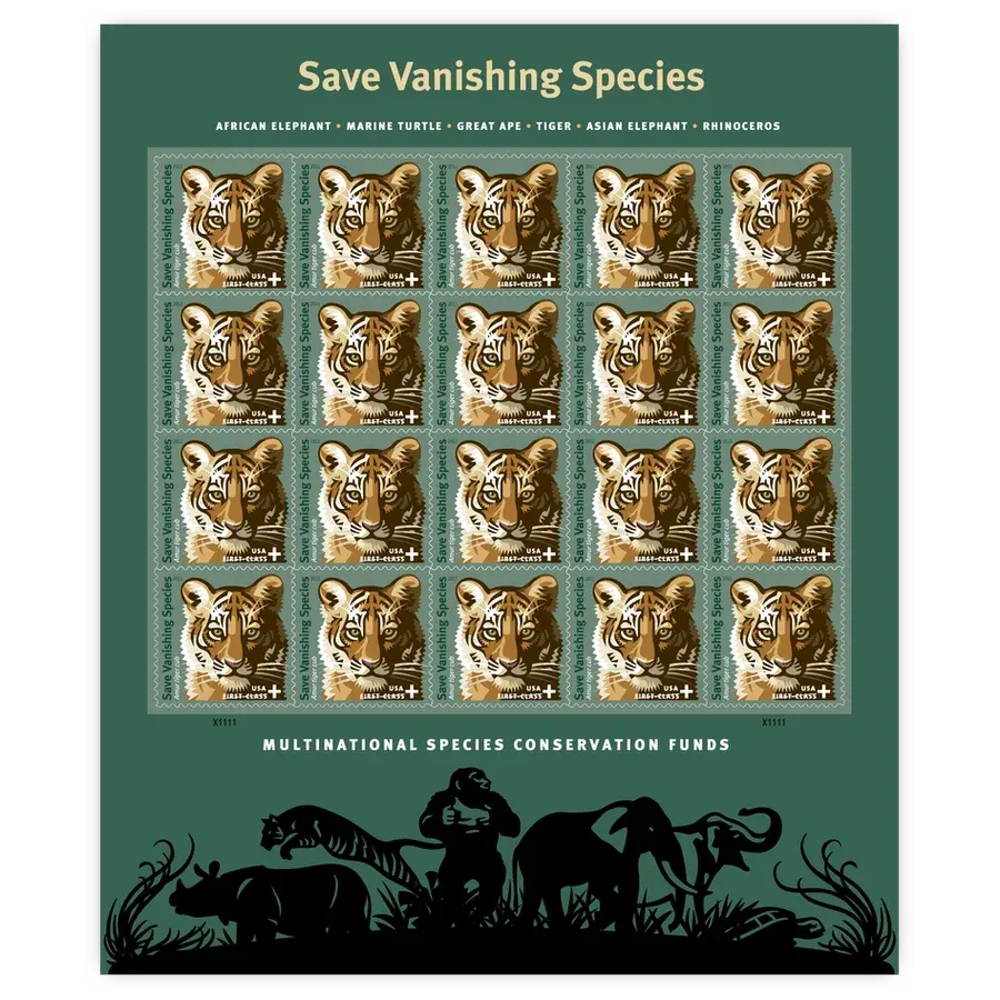 Save Vanishing Species Forever Stamp 2011 - Image 2