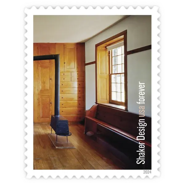Shaker Design Forever Stamp 2024