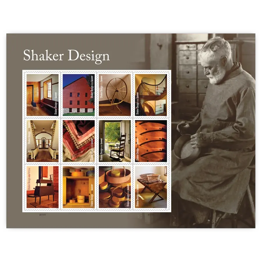 Shaker Design Forever Stamp 2024 - Image 2