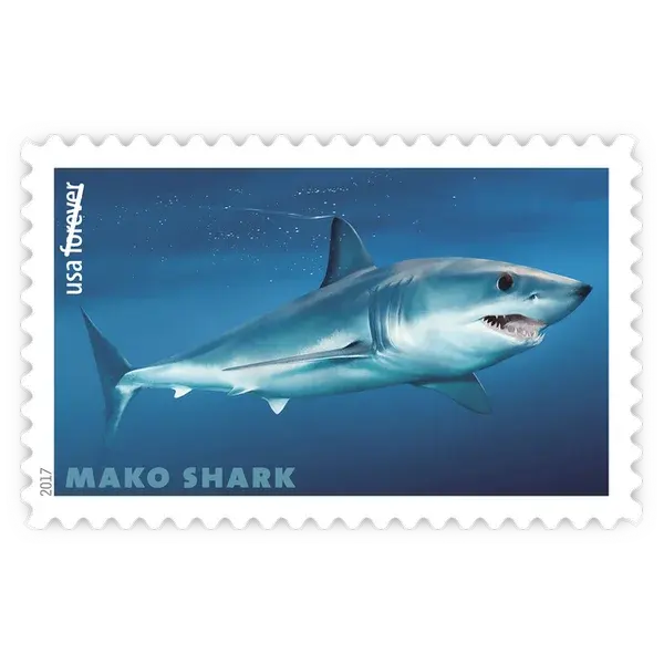 Sharks Forever Stamp 2017