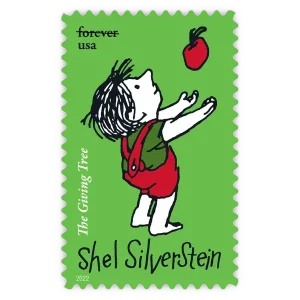 Shel Silverstein Forever Stamp 2022