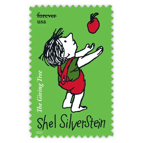 Shel Silverstein Forever Stamp 2022