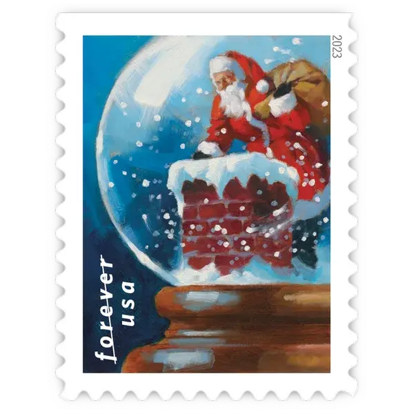 Snow Globes Forever Stamp 2023 - Image 3