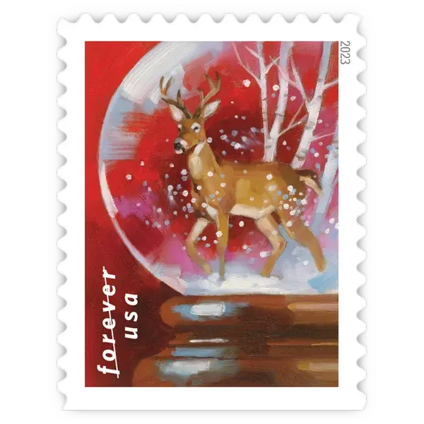 Snow Globes Forever Stamp 2023 - Image 4