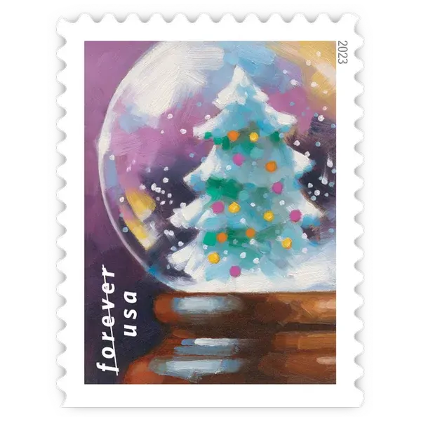 Snow Globes Forever Stamp 2023 - Image 5