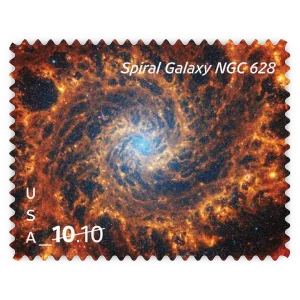 Priority Mail: Spiral Galaxy Forever Stamp 2025