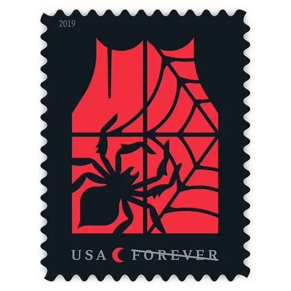 Spooky Silhouettes Forever Stamp 2019 - Image 4