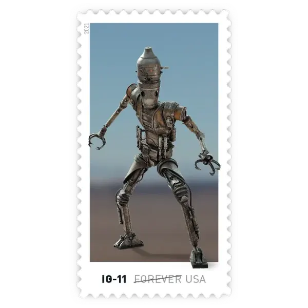 Star Wars Droids Forever Stamp 2021 - Image 7
