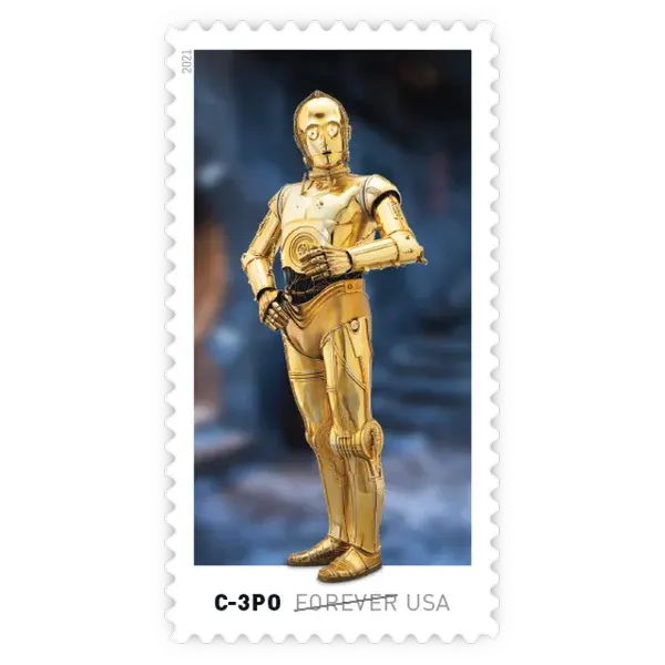 Star Wars Droids Forever Stamp 2021