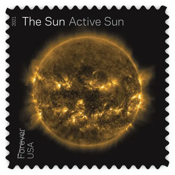 Sun Science Forever Stamp 2021
