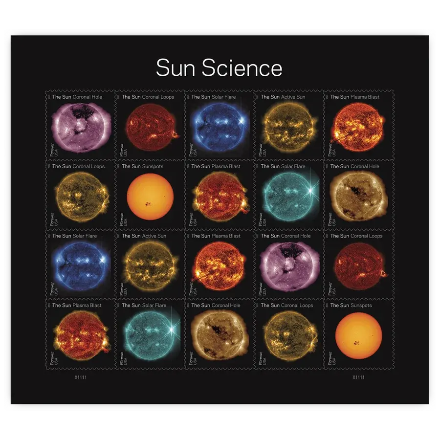 Sun Science Forever Stamp 2021 - Image 2