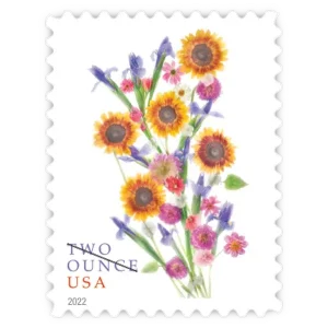Sunflower Bouquet 2-Ounce Forever Stamp 2022