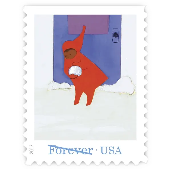 The Snowy Day Forever Stamp 2017