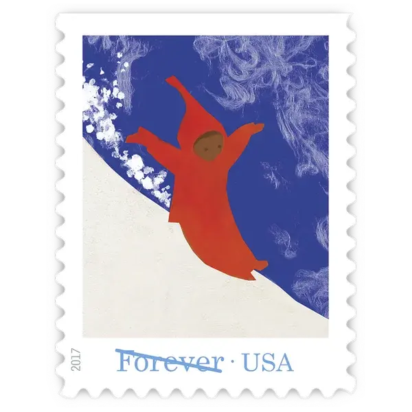 The Snowy Day Forever Stamp 2017 - Image 3
