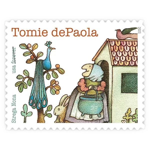 Tomie dePaola Forever Stamp 2023