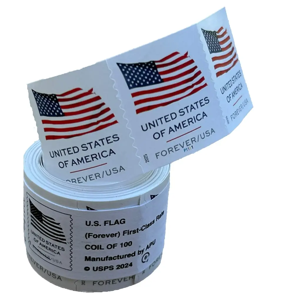 Coil: 2025 U.S. Flag Forever Stamp